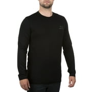 Realtree Men's Black Long Sleeve Performance Tee Shirt, Up to 3XL